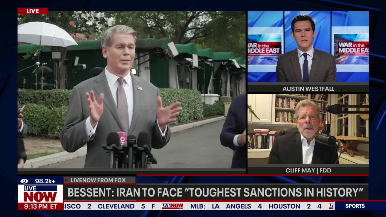 Bessent: US to impose 'toughest' ever sanctions on Iran