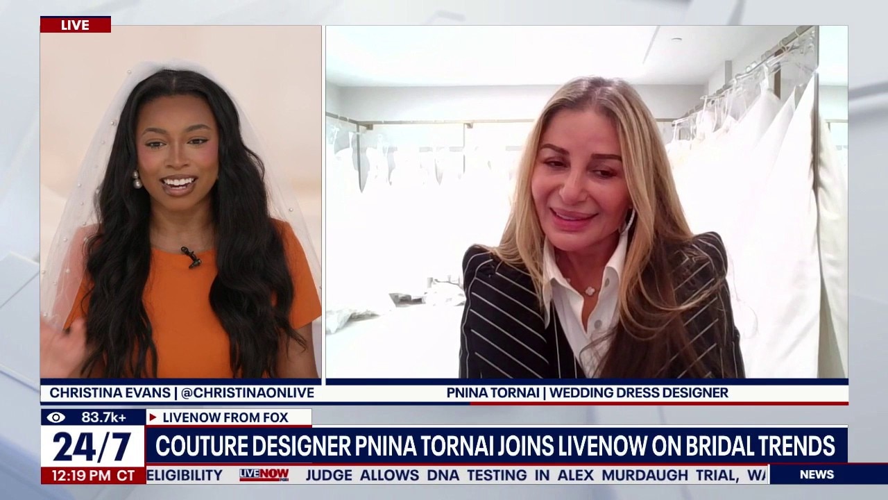 Couture designer Pnina Tornai talks bridal trends
