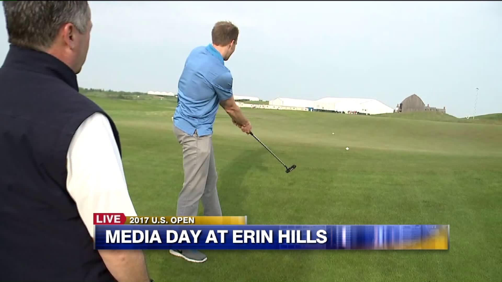 Media day at Erin Hills