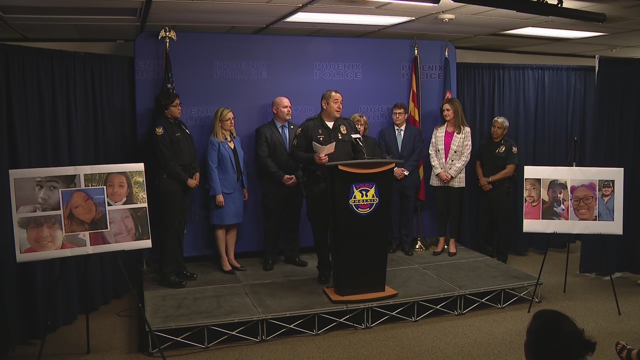 Phoenix Police announce big crackdown on gun violence