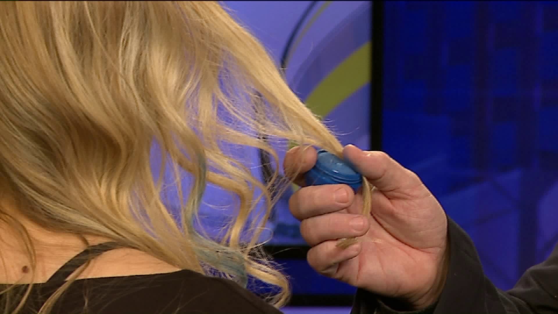 Pop of color with NO commitment! A temporary way to change the hue of your hair