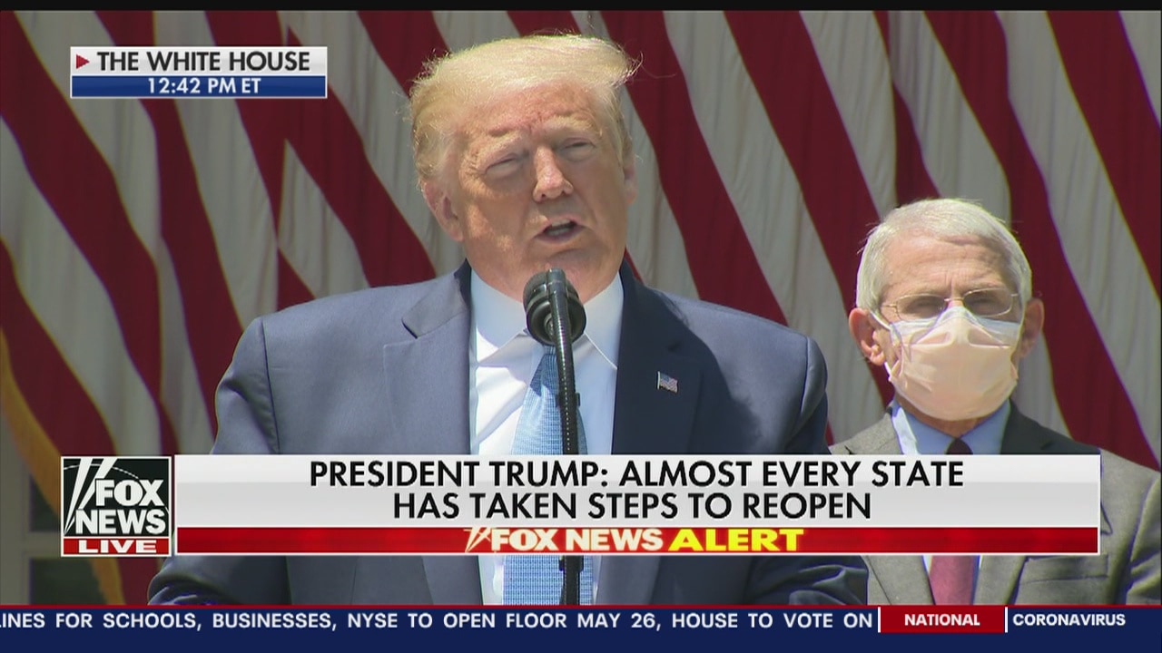 President Trump gives update on coronavirus vaccine progress