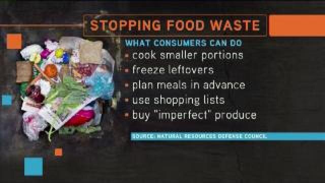 40 percent of food in U.S. wasted