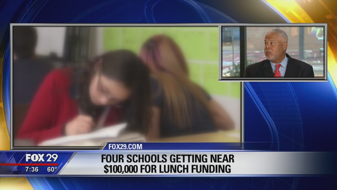 Sen. Anthony Williams talks $100,000 school food funding grants