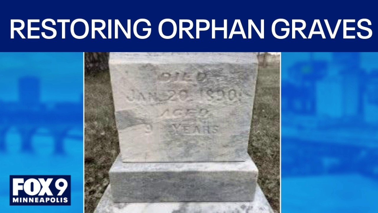 Volunteer restores forgotten orphan graves