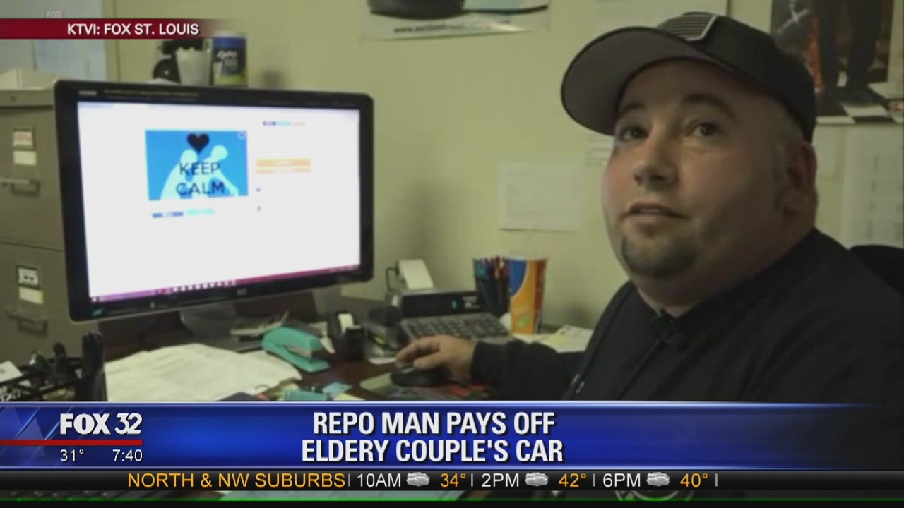 Illinois repo man pays off elderly couple?s car