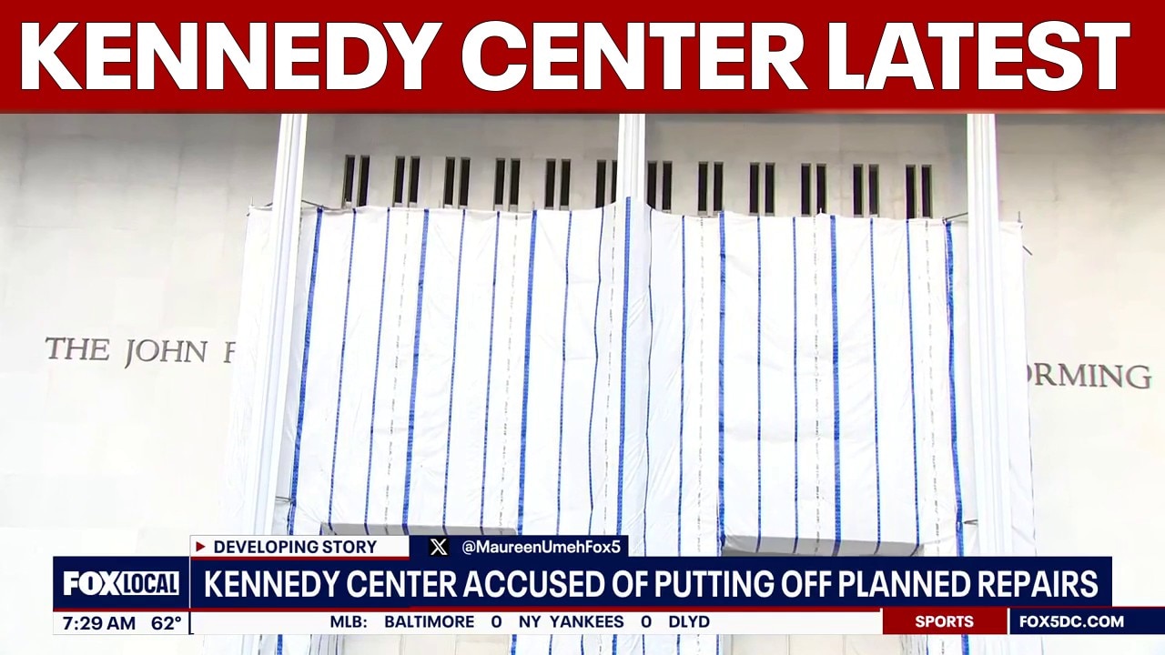 Kennedy Center accused of delaying planned repairs