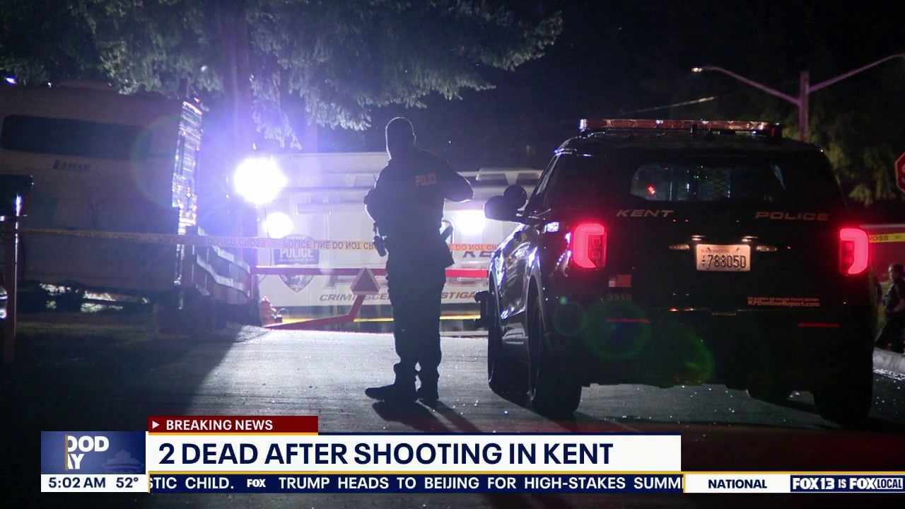 Two dead after shooting in Kent, WA