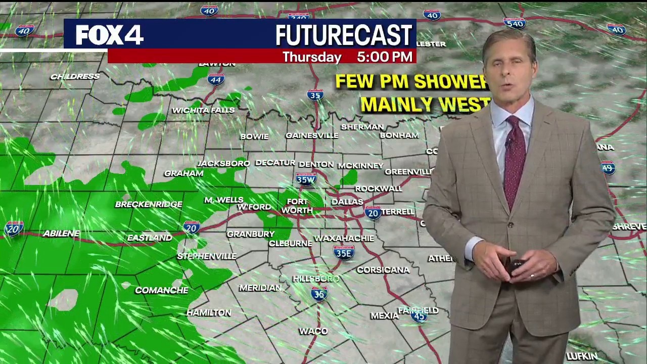 Dallas weather: October 27 evening forecast