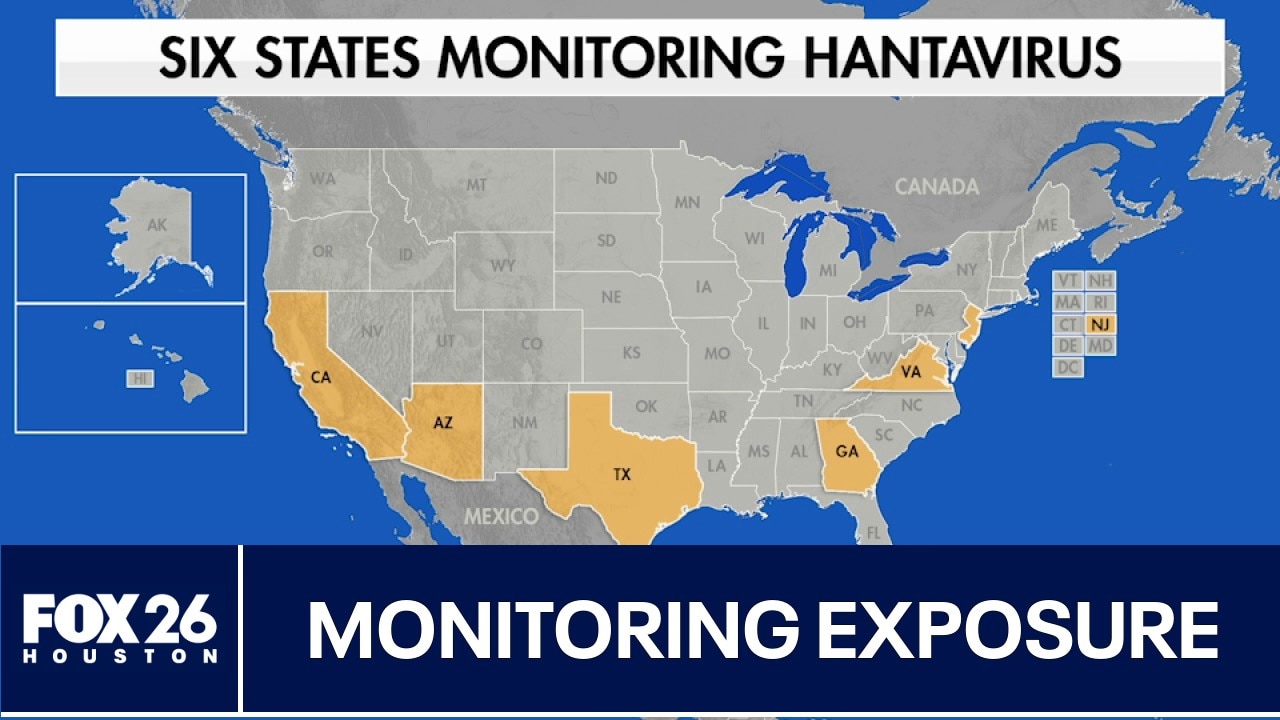 6 states monitor hantavirus exposure