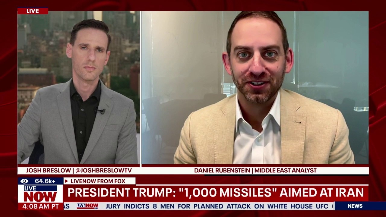 Trump: Missiles "locked and loaded" after Iran threats