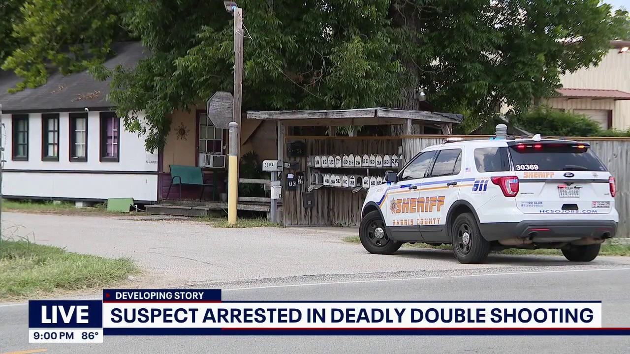 One suspect arrested in deadly double shooting