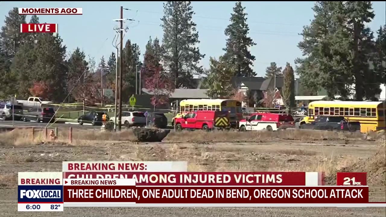 3 children, 1 adult dead in Oregon school attack