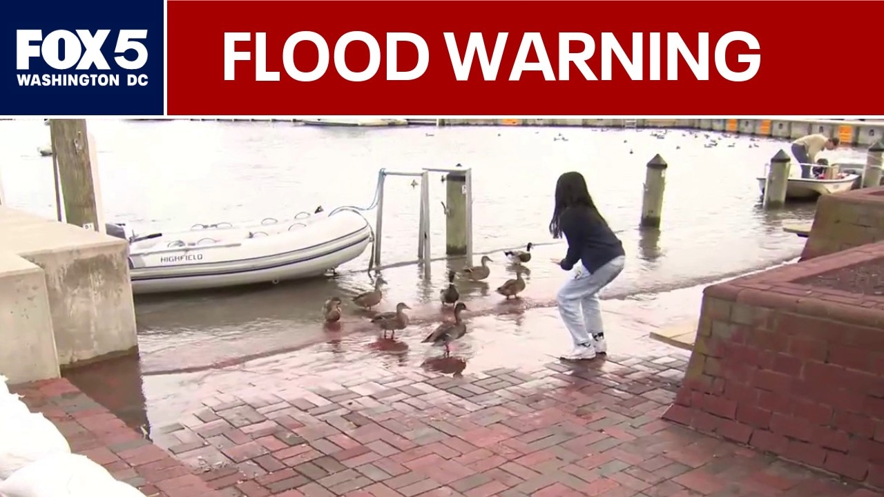 Coastal Flood Warning in Annapolis after DMV gets days of rain