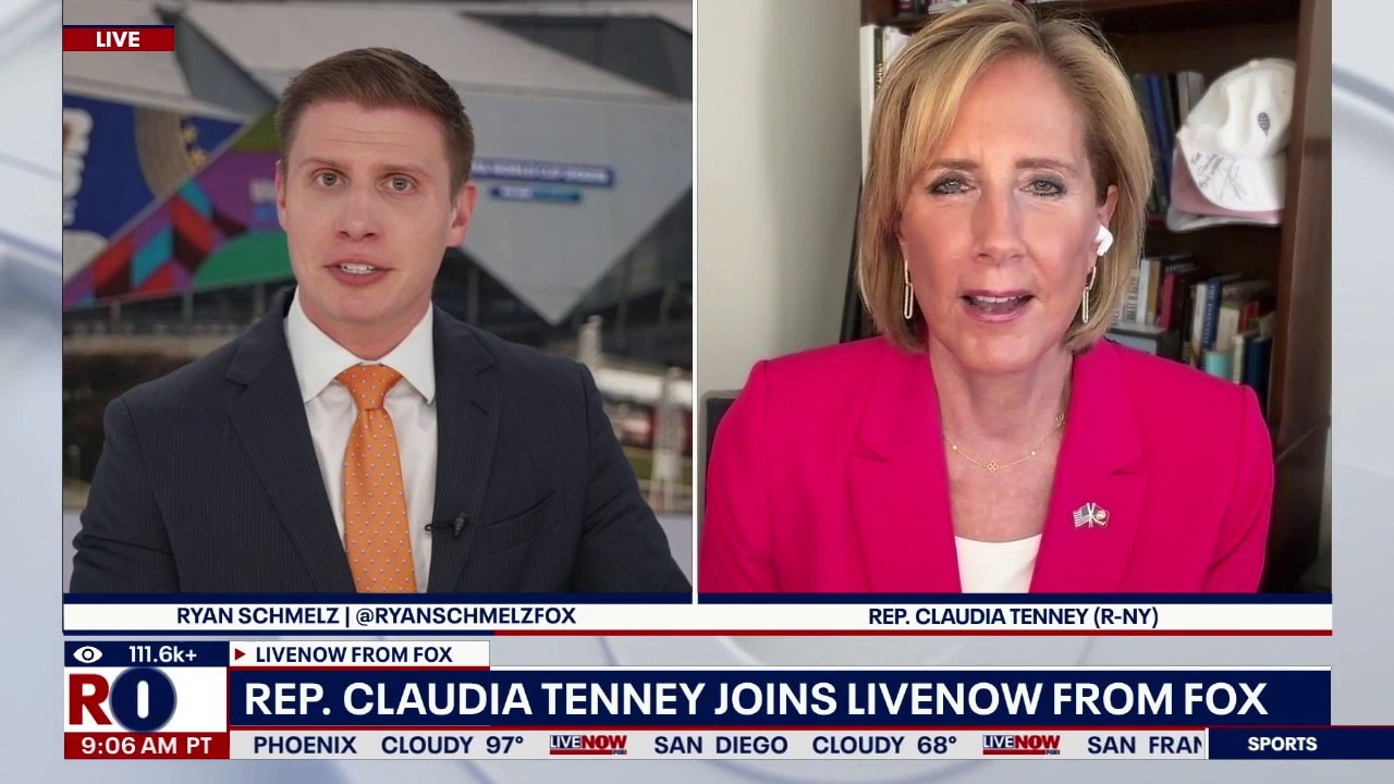 Rep. Claudia Tenney (R-NY) joins LiveNOW from FOX