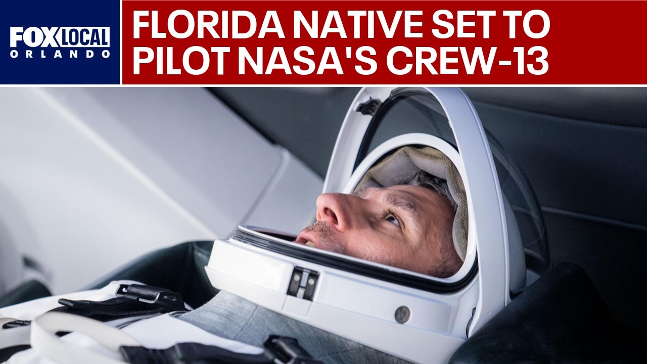 Florida man set to pilot NASA SpaceX Crew-13 mission to ISS