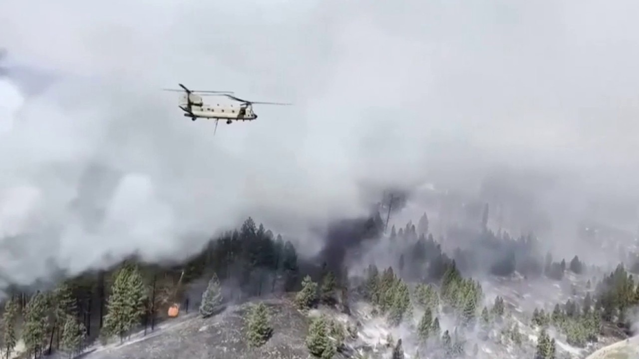 GA firefighters aid in major wildfire battle out west