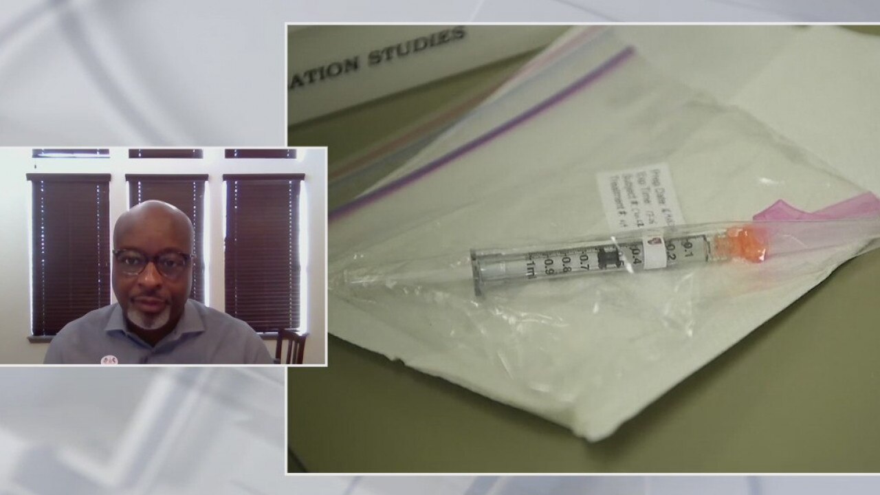 Checking in with a Moderna Vaccine Trial participant