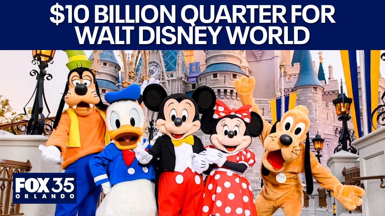 Walt Disney World leads $10b quarter for Disney