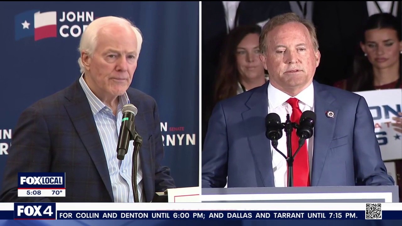 President Trump backs Ken Paxton in Senate GOP runoff