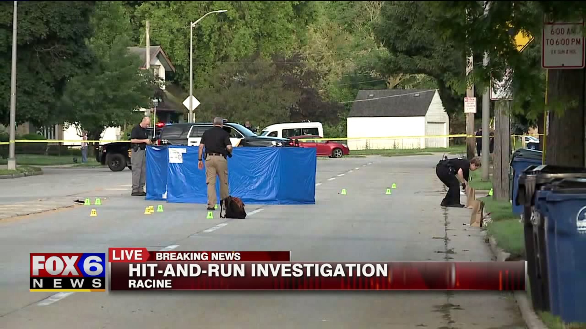 Hit-and-run crash in Racine