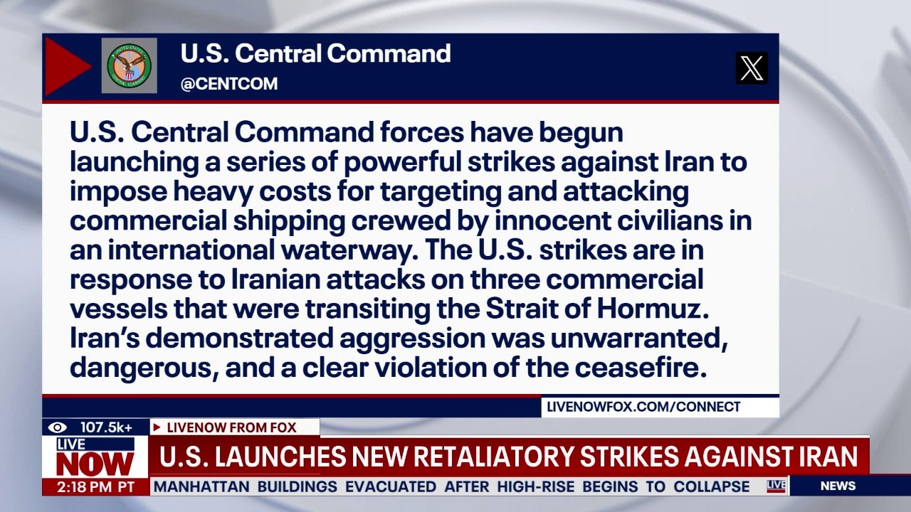 US conducts new strikes against Iran