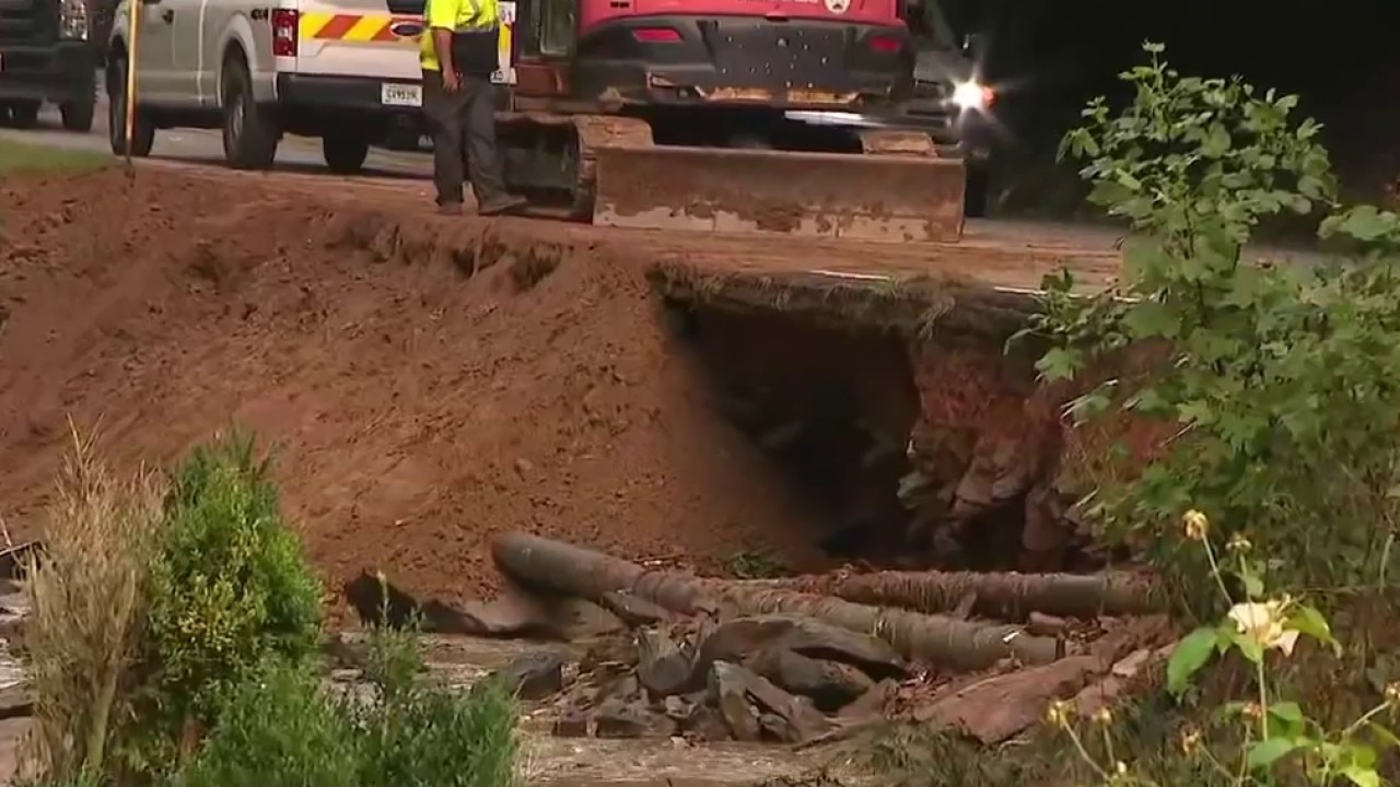 Road washout leads to boil water advisory in Gilmer
