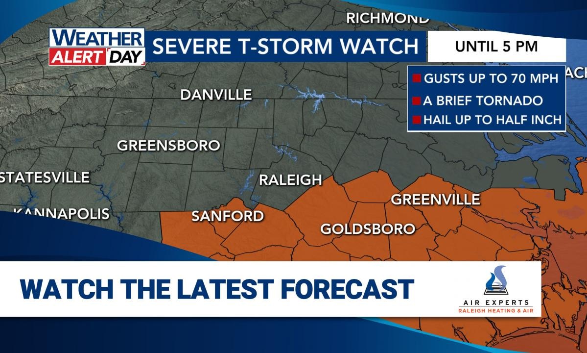 WRAL WeatherCenter Forecast