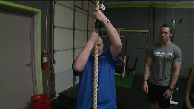 Tony hangs at CrossFit Oak Creek