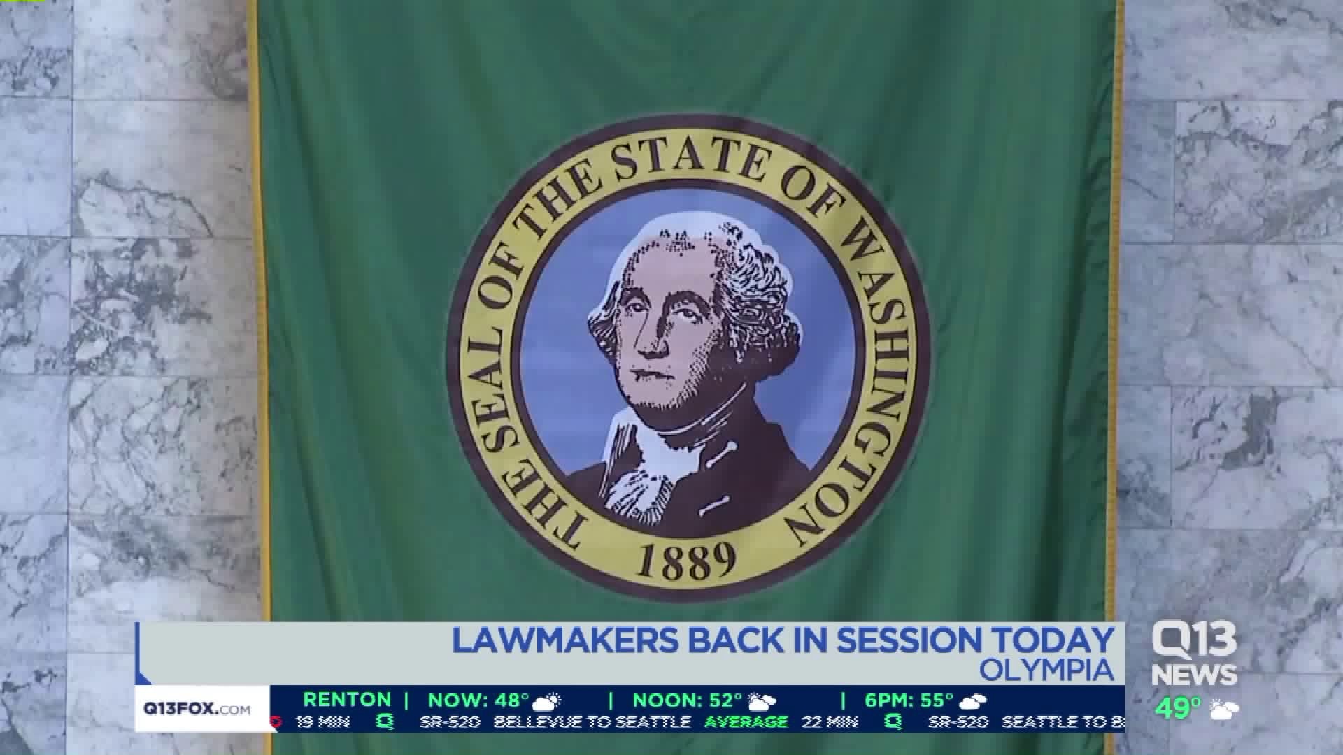Special session begins in Olympia