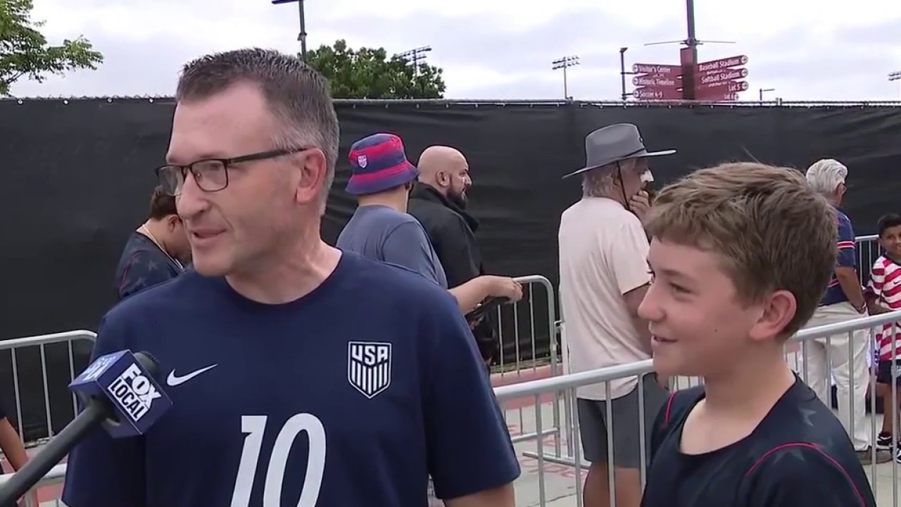 Team USA training in Irvine ahead of World Cup