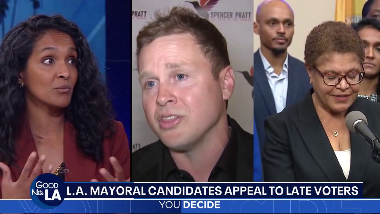 Los Angeles mayoral candidates make final push
