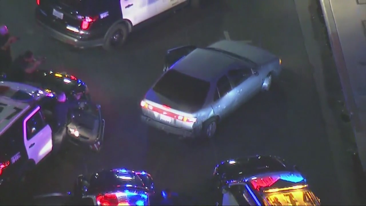 Suspected DUI driver arrested after slow speed chase that drew audience