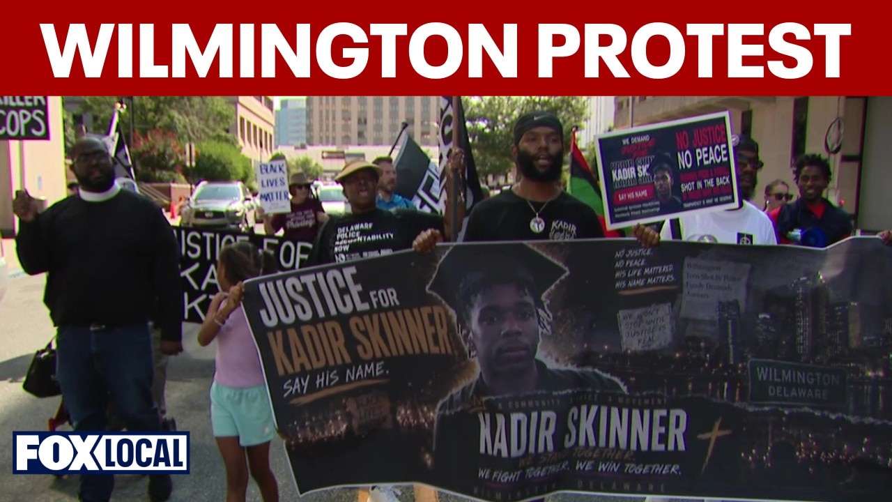 Kadir Skinner police shooting: Protesters demand answers in Wilmington