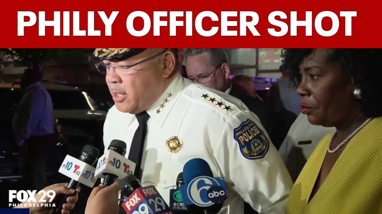 New details after officer shot in North Philly