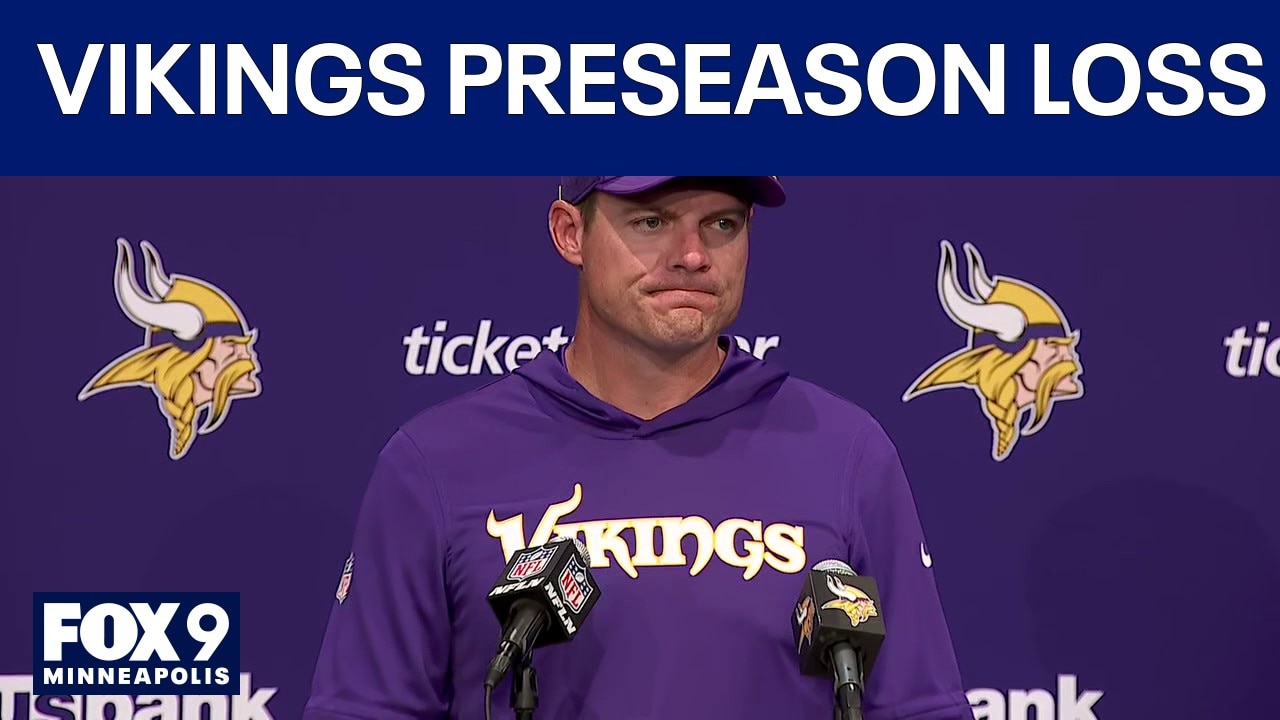 Kevin O'Connell after Vikings preseason loss: 'We want to keep giving guys opportunities'