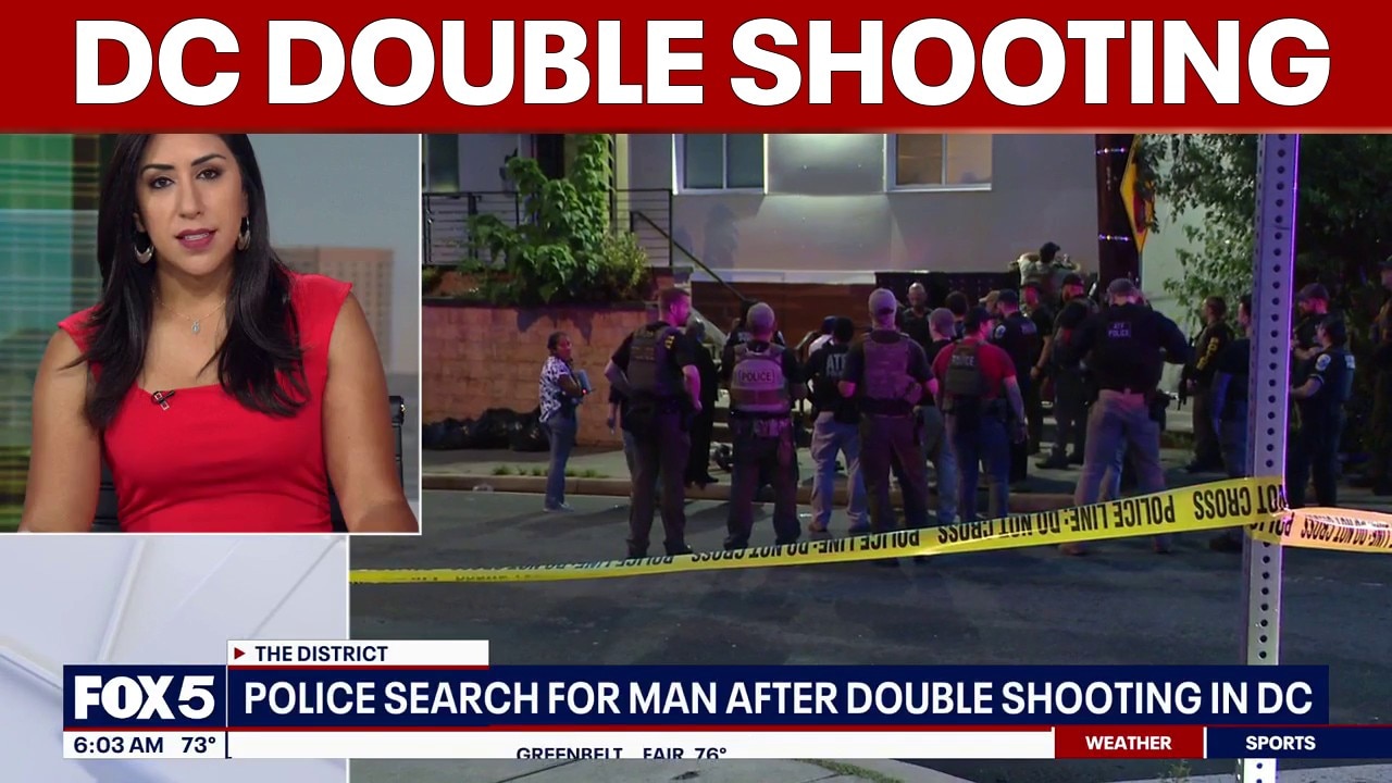Police search for man after double shooting in DC | FOX 5 AT 6AM
