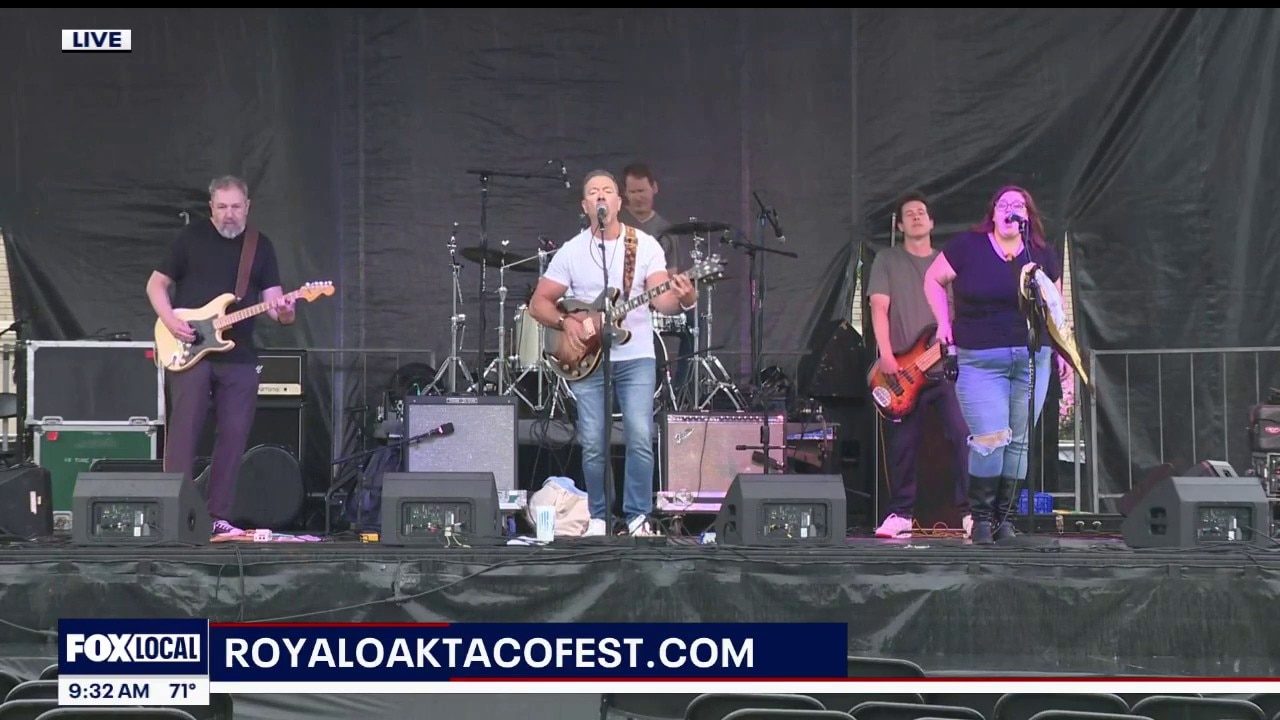 Joe Jabber and the Last Divide perform at Royal Oak Taco Fest