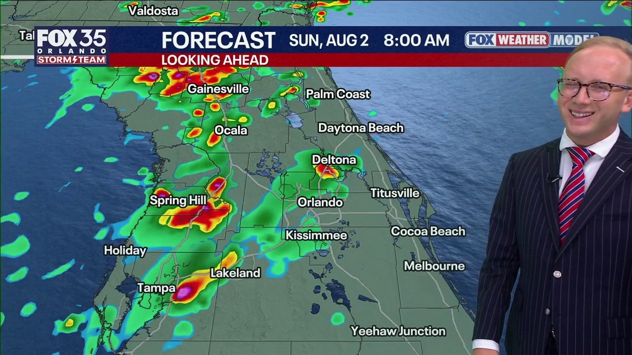 Orlando Weather Forecast: Tracking weekend storms