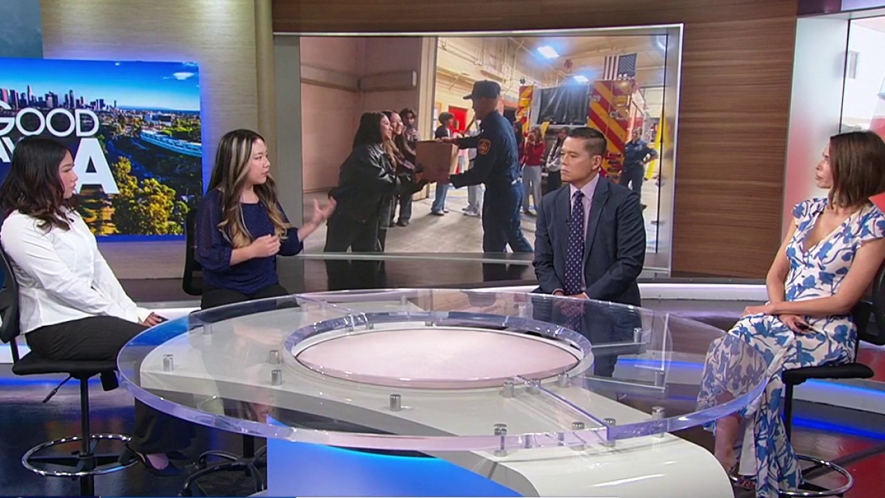 How two high school students are working to protect firefighters
