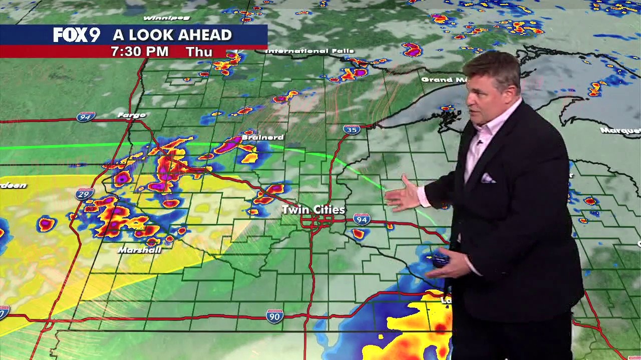 MN weather: Early showers fade then return Thursday evening