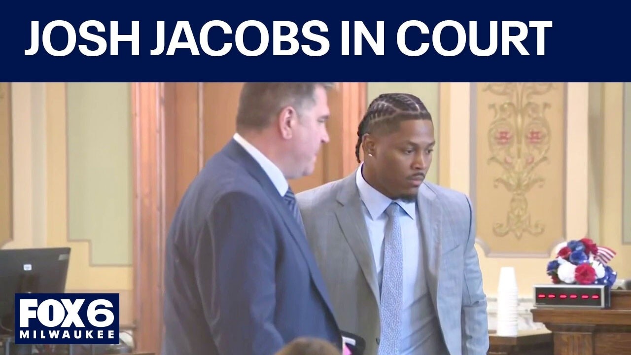 Packers' RB Josh Jacobs initial appearance in court
