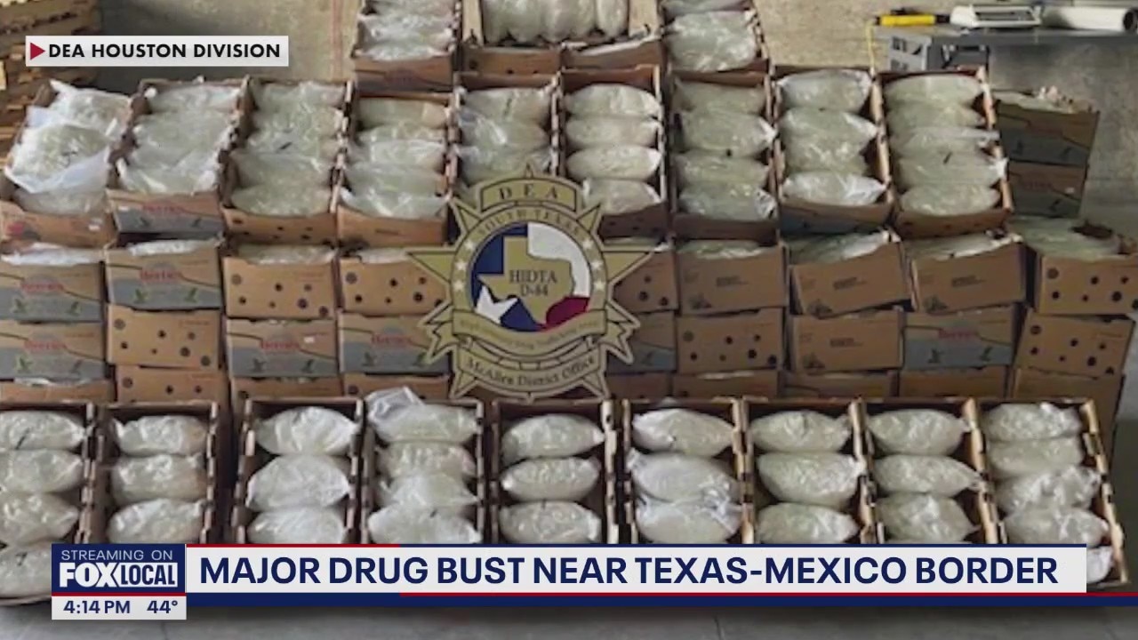 $5 million worth of meth seized near Texas-Mexico border | FOX 13 Seattle