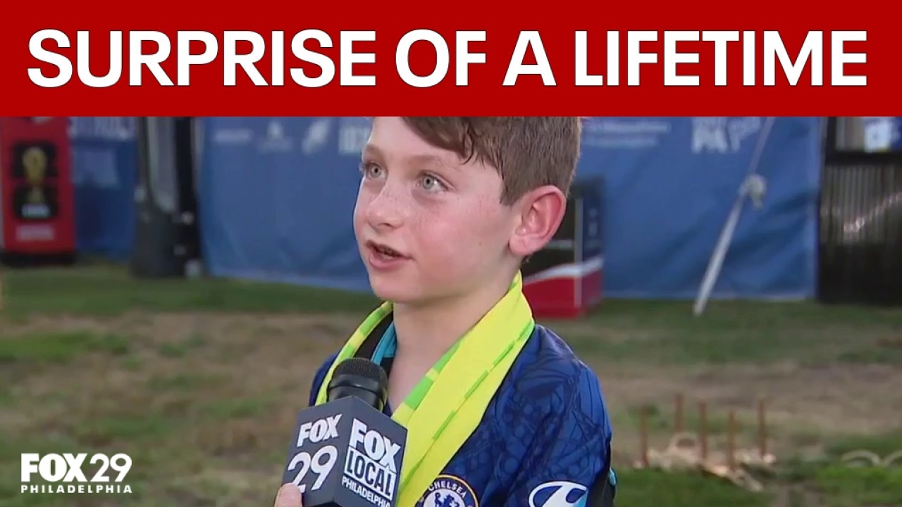 9-year-old soccer fan surprised with World Cup tickets