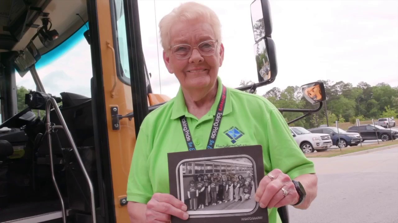 Fayette County school bus driver retires after 50 years