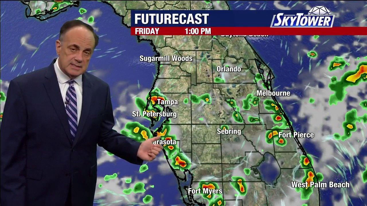 Tampa weather | Thursday evening forecast