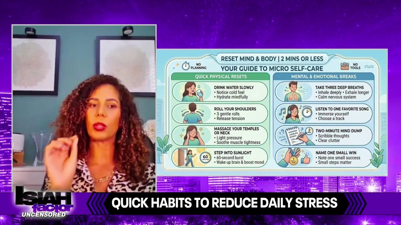 How 60 Seconds of "Micro Self-Care" Can Cure Your Burnout