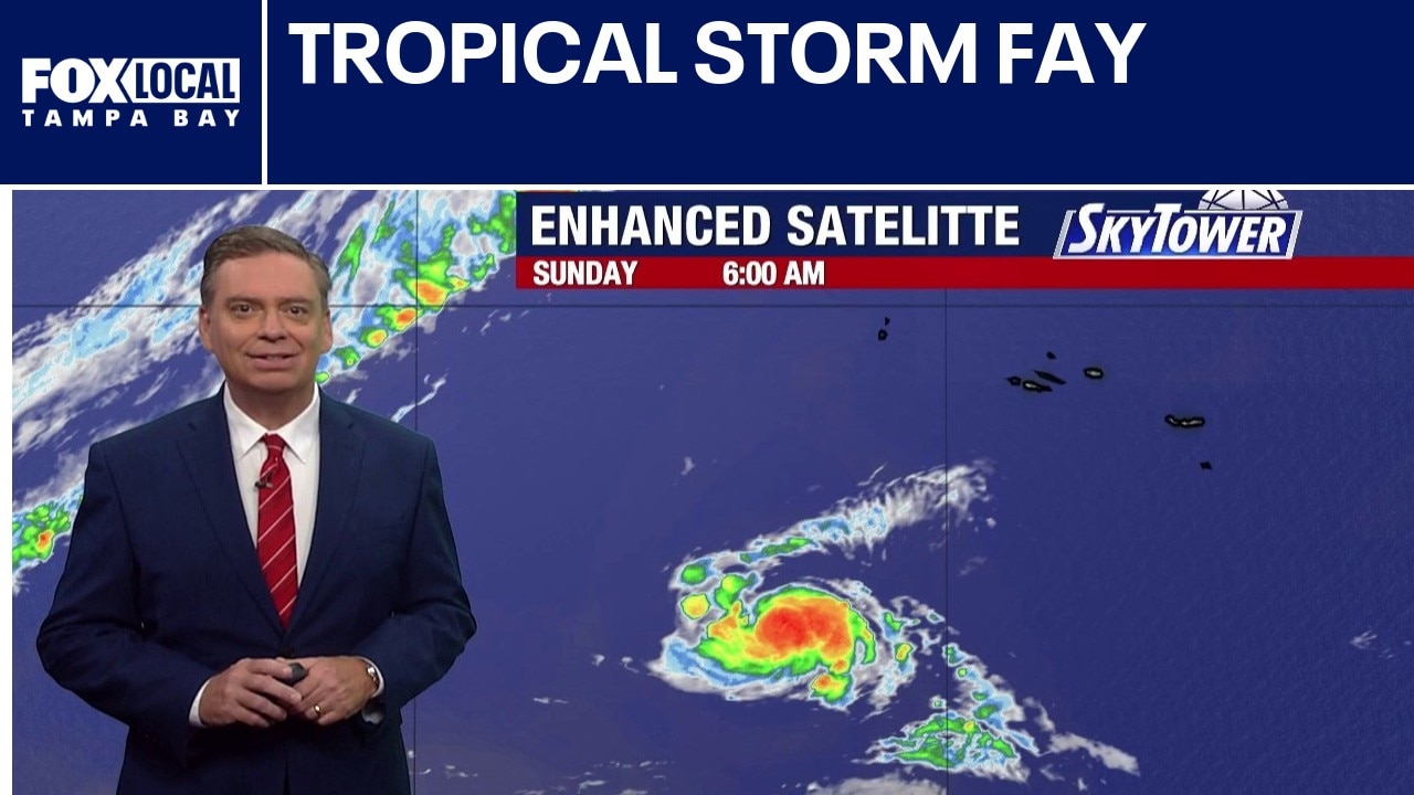 Tropical Storm Fay forms in Atlantic