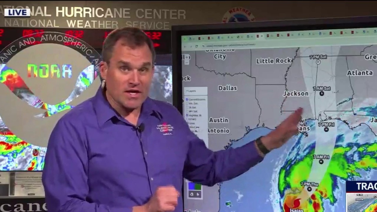 National Hurricane Center talks about approaching hurricane