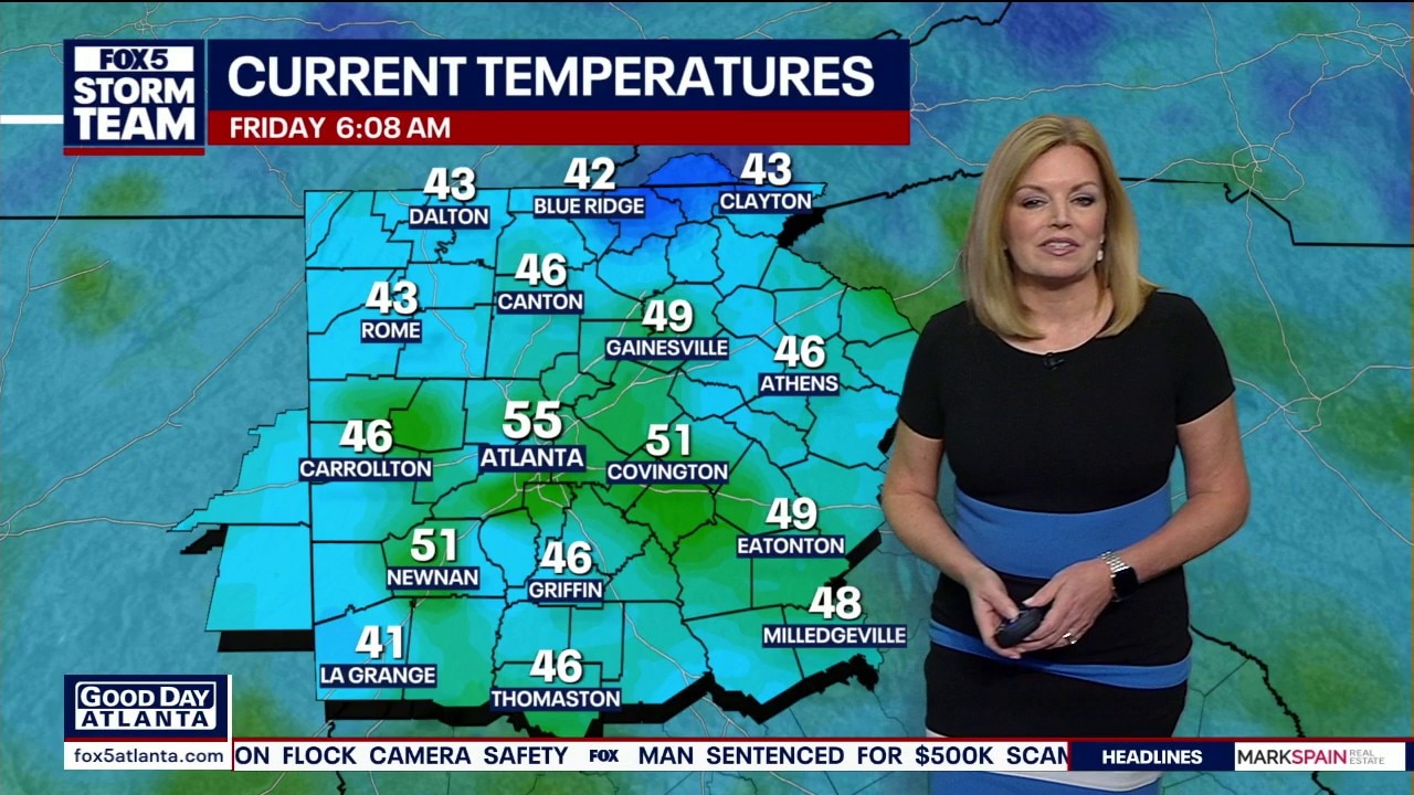 Friday morning weather forecast